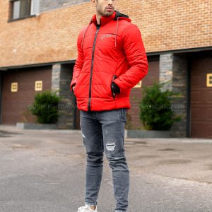 کاپشن مردانه Asics مدل R 4690 (قرمز)