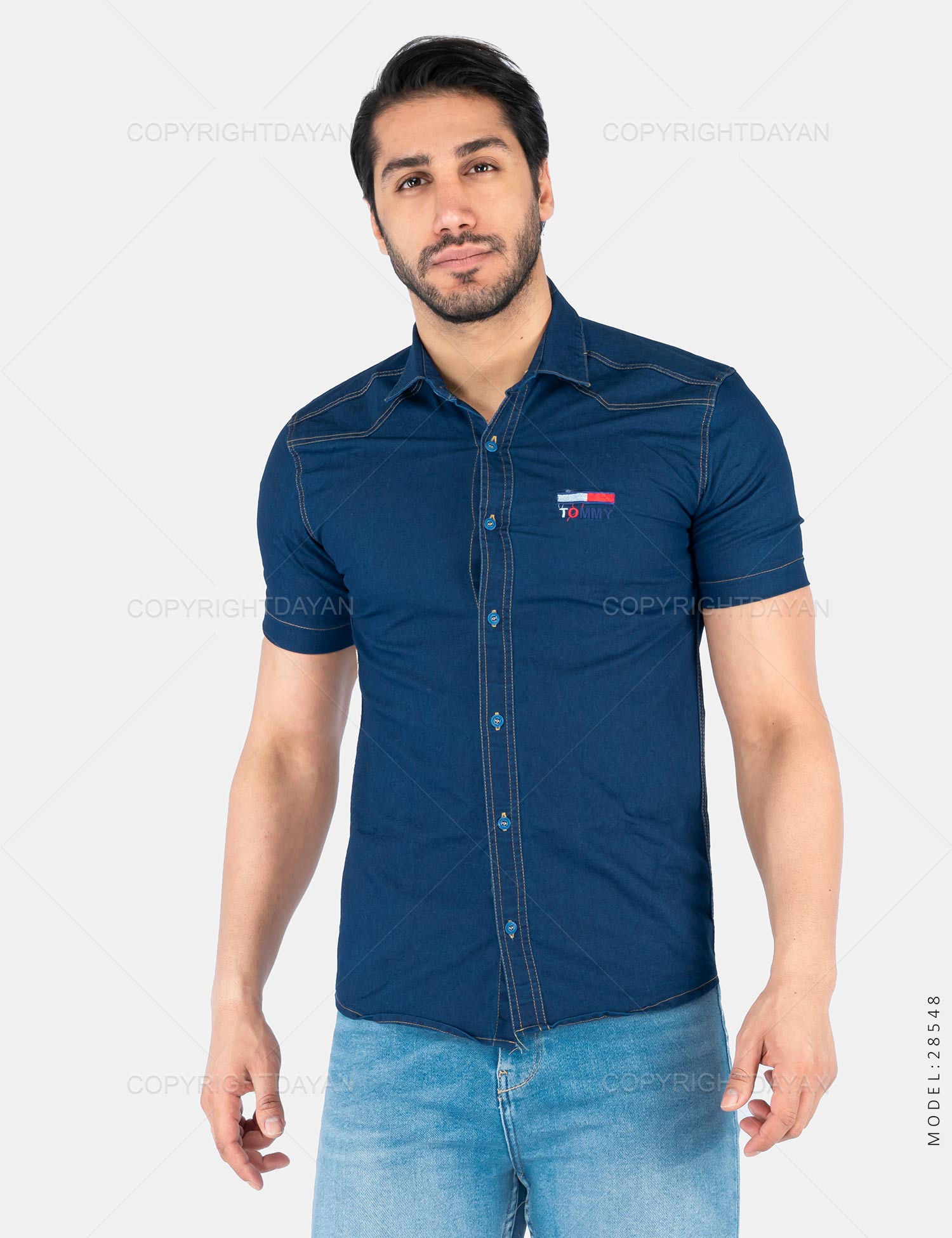 پیراهن مردانه Tommy مدل 28548