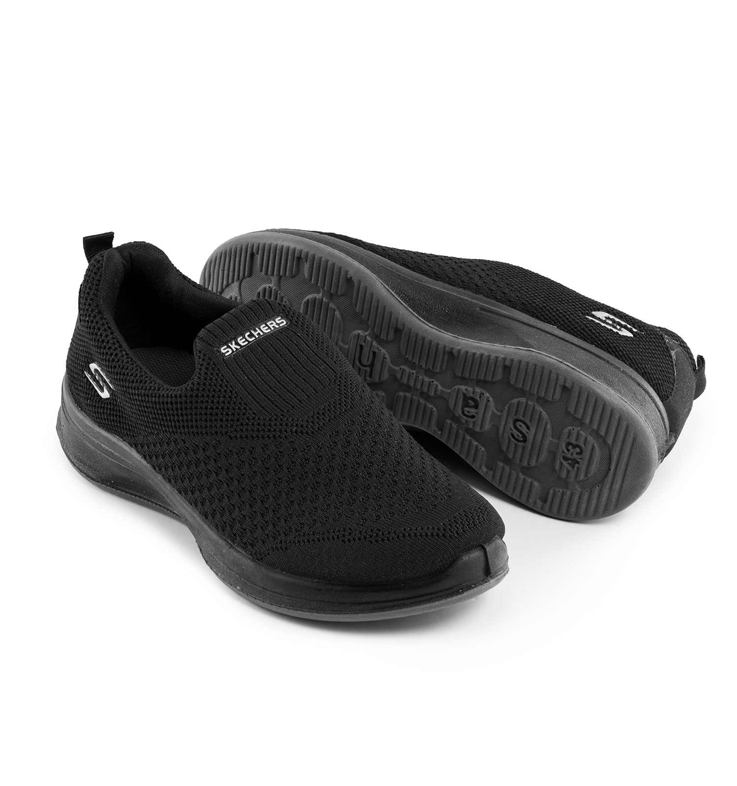 کفش اسپرت Skechers مردانه مشکی بندی مدل 43691