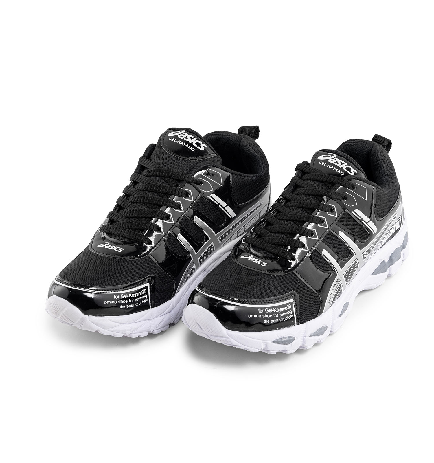 کفش اسپرت Asics مردانه مشکی بندی مدل 43682