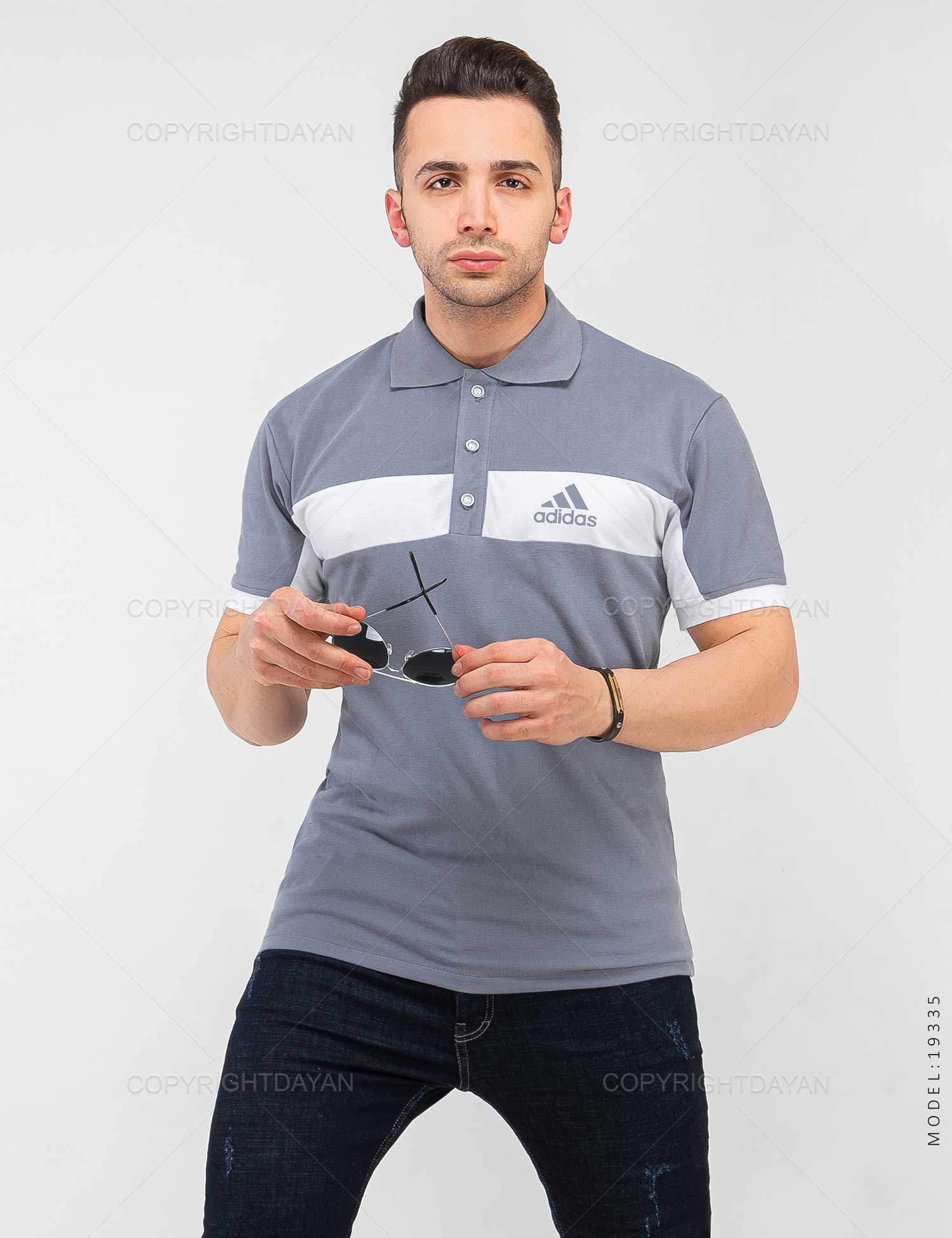 پولوشرت مردانه Adidas مدل 19335