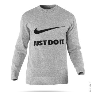 پلیور بافت مردانه یقه گرد Nike مدل 31007