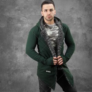 کاپشن بلند Jaakaru (سبز)