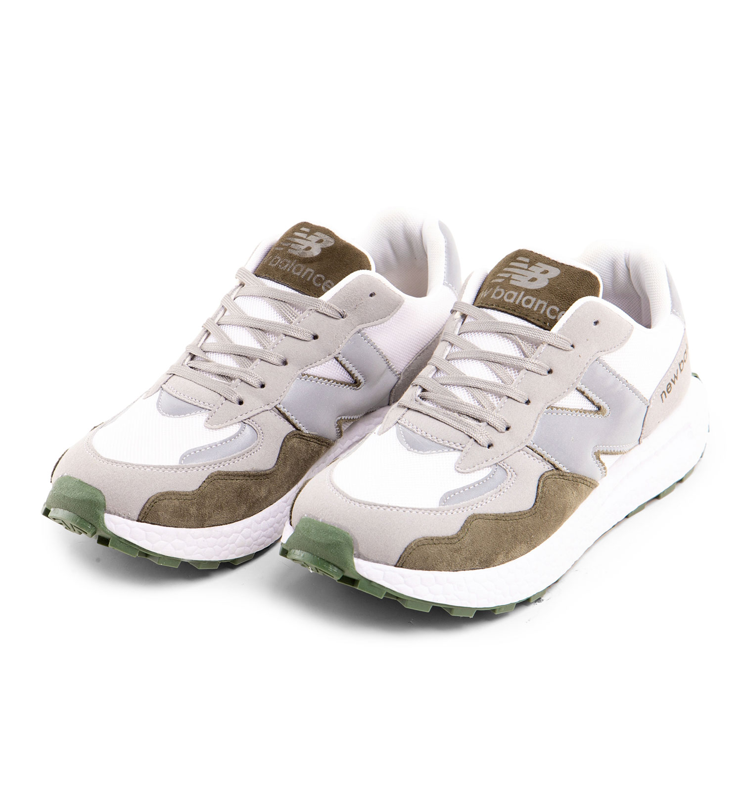کفش اسپرت New Balance مردانه طوسی بندی مدل 42639