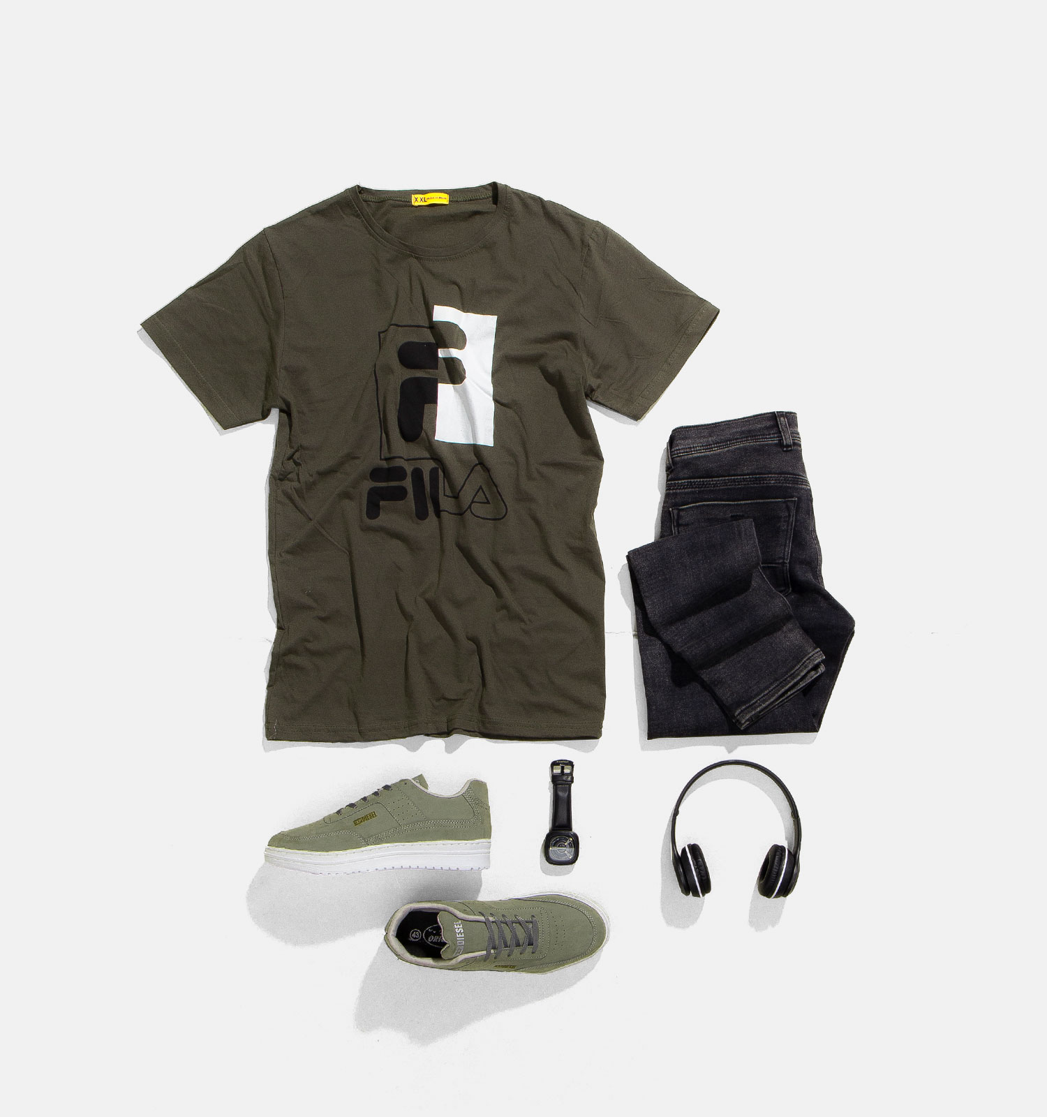 تیشرت مردانه Fila مدل 25371