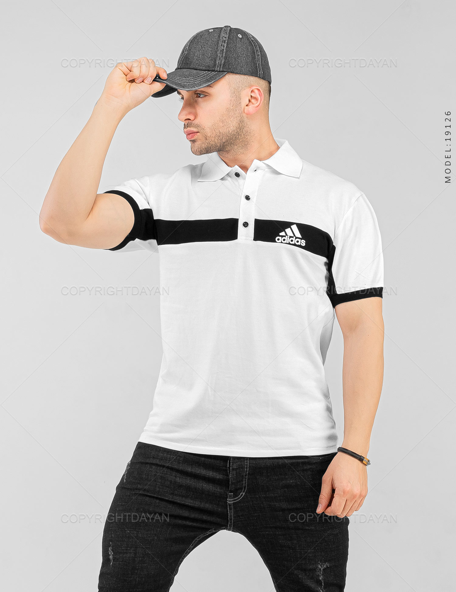 پولوشرت مردانه Adidas مدل 19126