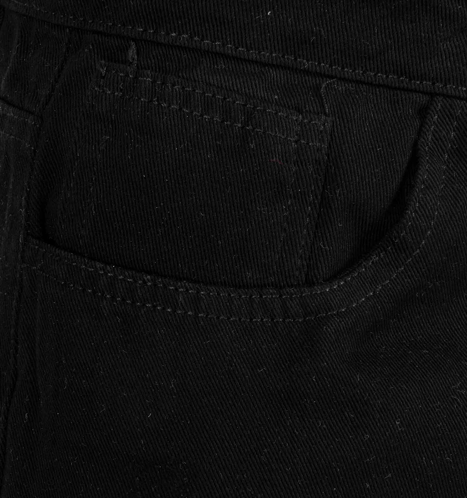 شلوار لی مام فیت مردانه مشکی اسپرت Zara مدل 41383