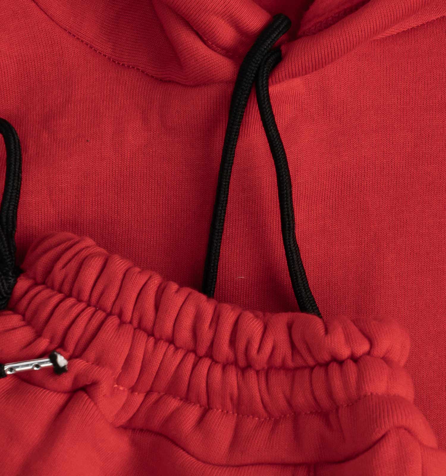 ست هودی شلوار زنانه بیسیک کلاهدار فری سایز مدل 45797