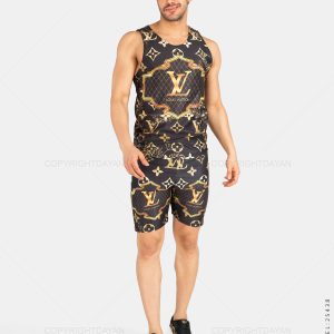 ست رکابی شلوارک مردانه Louis Vuitton مدل 25438