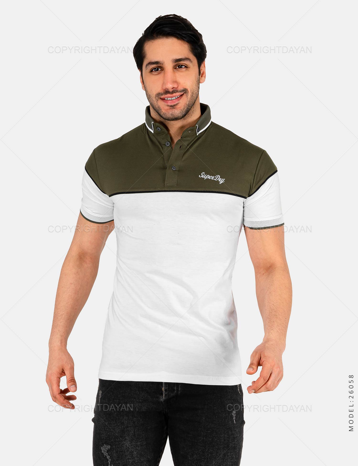 پولوشرت مردانه Superdry مدل 26058