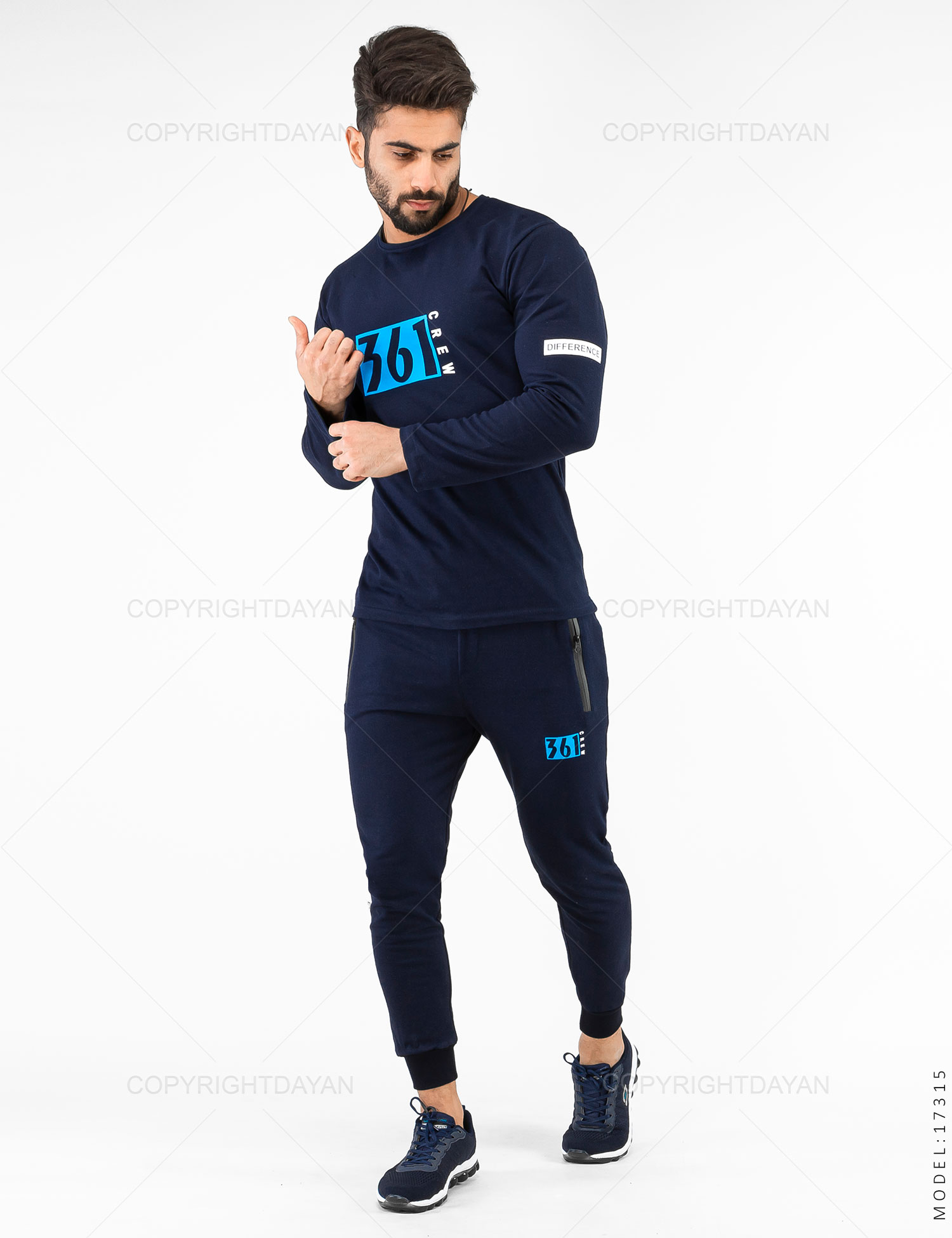 ست بلوز شلوار مردانه 361 درجه مدل 17315
