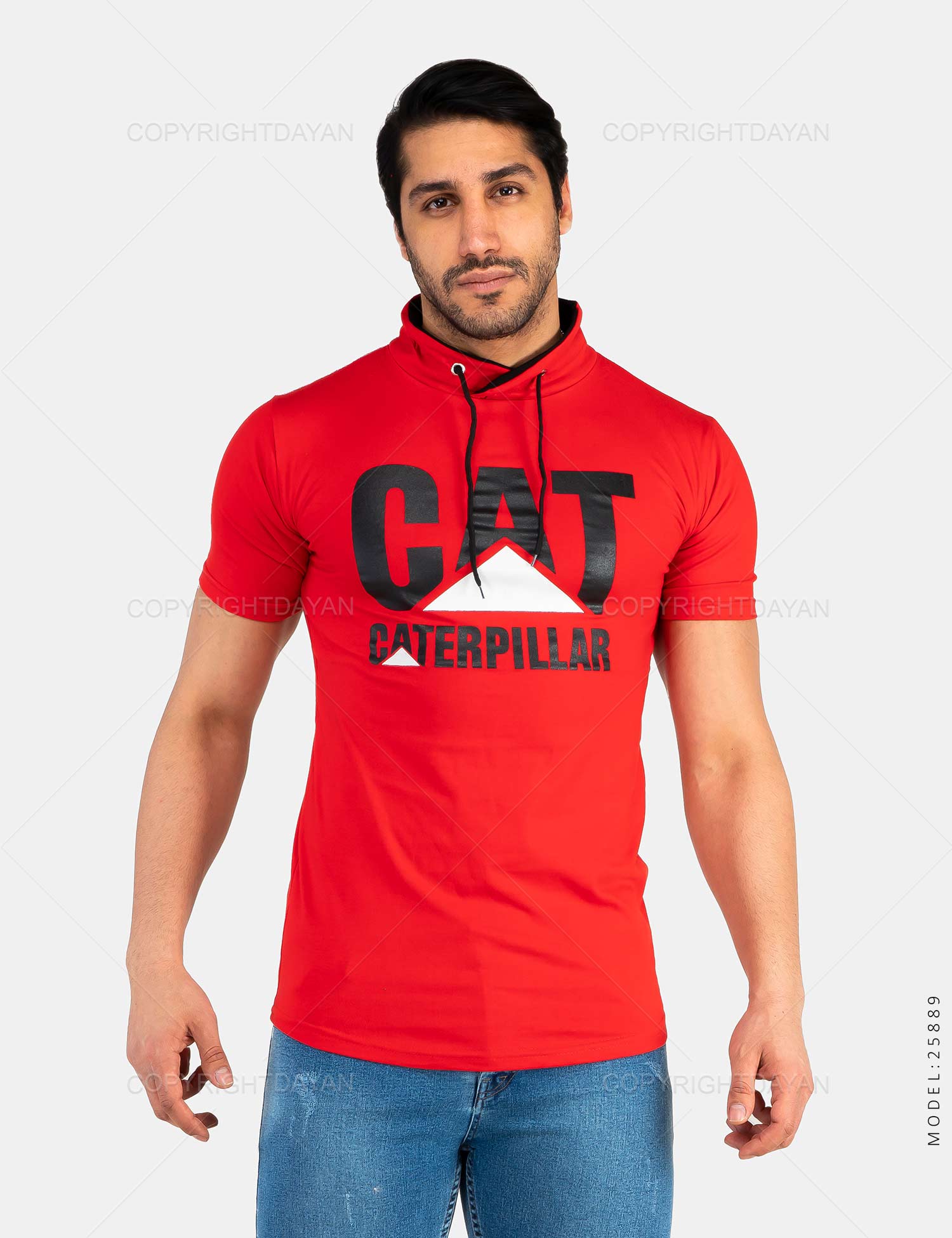 تیشرت مردانه Cat مدل 25889