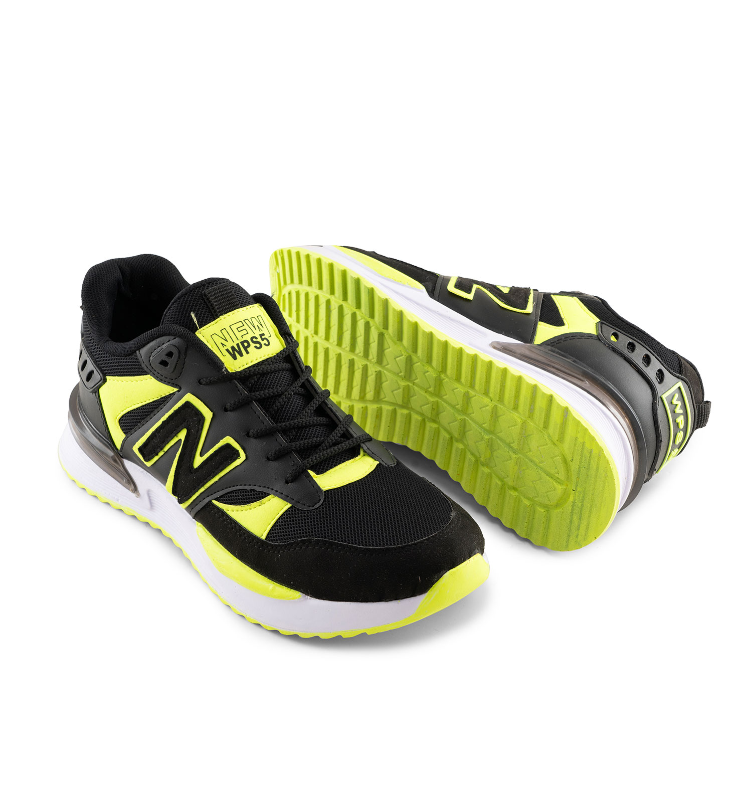 کفش اسپرت New Balance مردانه مشکی بندی مدل 44395