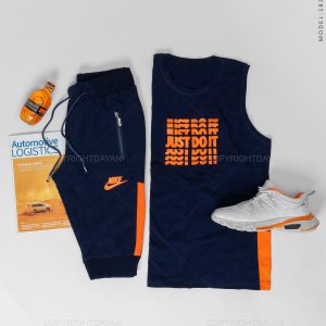 ست رکابی شلوارک مردانه Nike مدل 18325