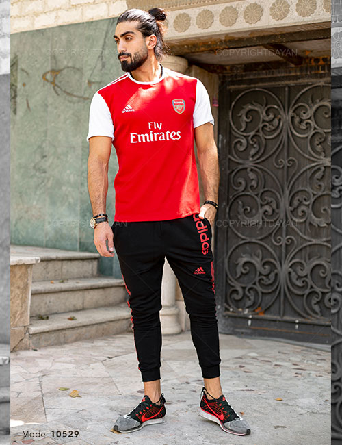 ست تیشرت شلوار مردانه Arsenal مدل 10529