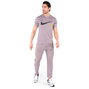 ست تیشرت شلوار مردانه آستین کوتاه Nike یقه گرد مدل 44040