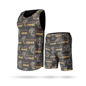 ست رکابی شلوارک مردانه Versace مدل 35473