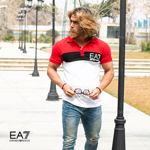 پولوشرت مردانه EA 7 مدل T 8989