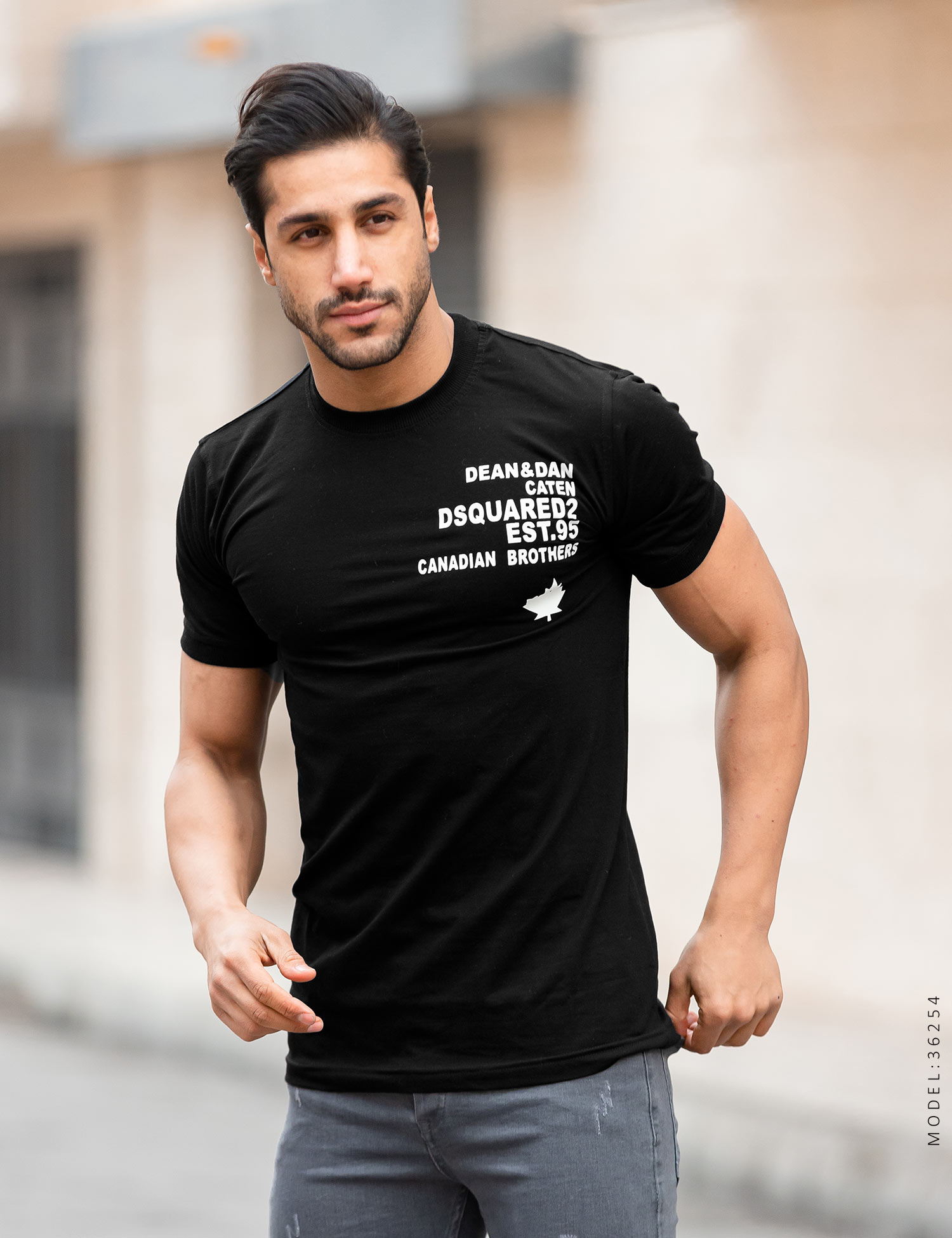 تیشرت مردانه Dsquared مدل 36254