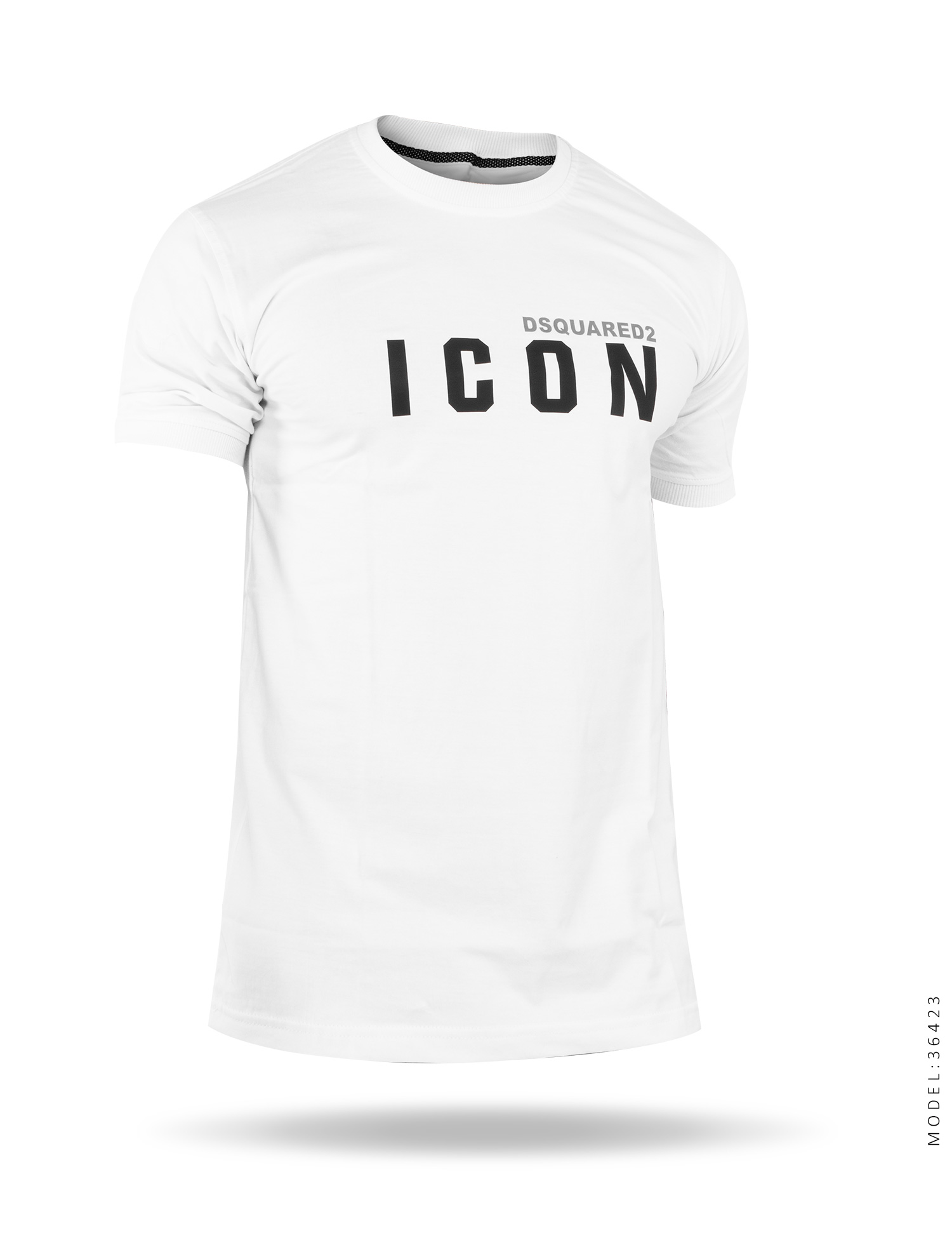 تیشرت یقه گرد مردانه Icon مدل 36423