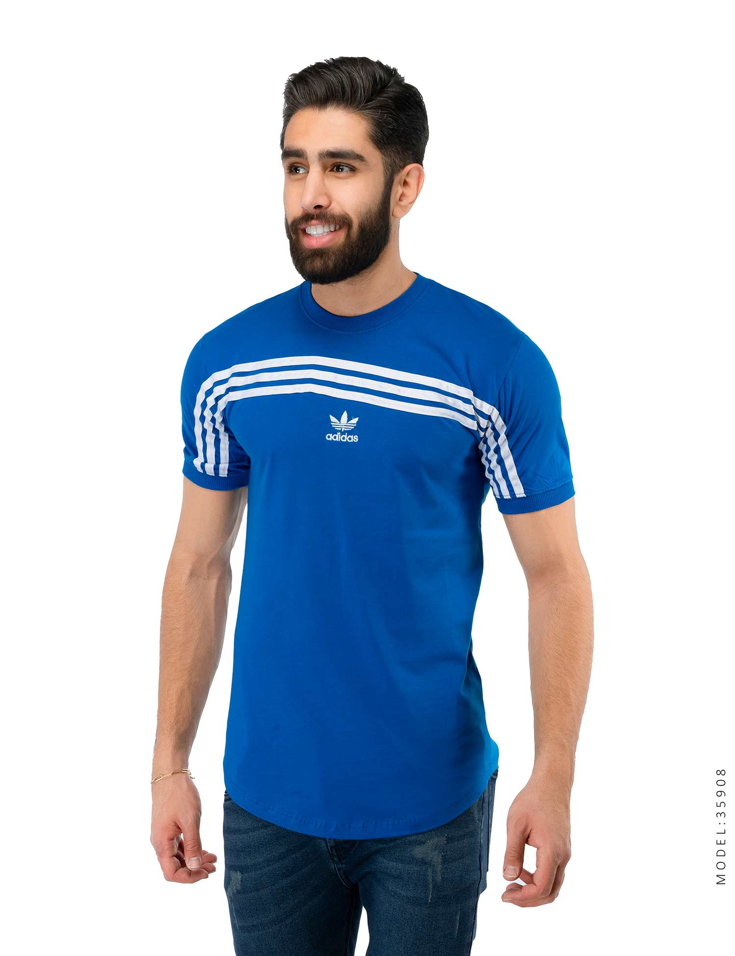 تیشرت یقه گرد مردانه Adidas مدل 35809