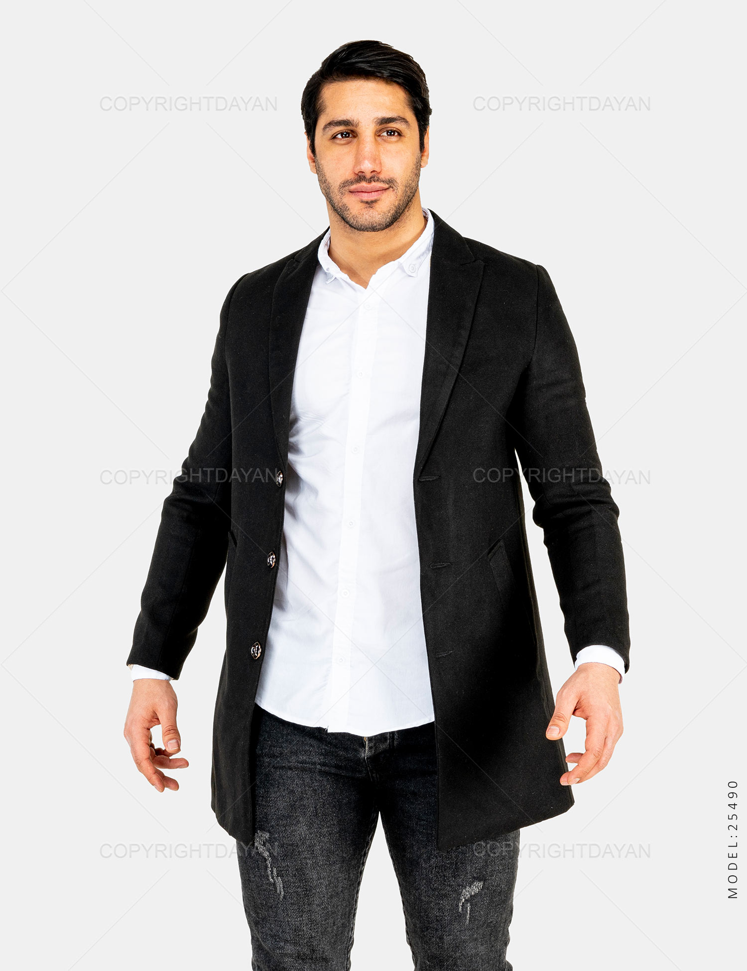 پالتو مردانه Benson مدل 25490