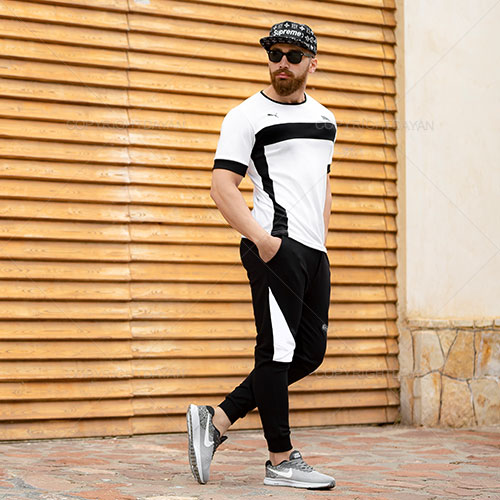 ست تیشرت شلوار مردانه Puma مدل S 8490
