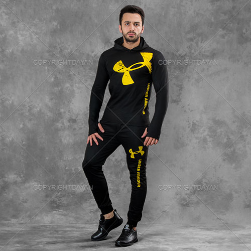 ست سویشرت شلوار Under Armour کفش Feder (مشکی)