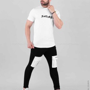 ست تیشرت شلوار مردانه Stark مدل 21025