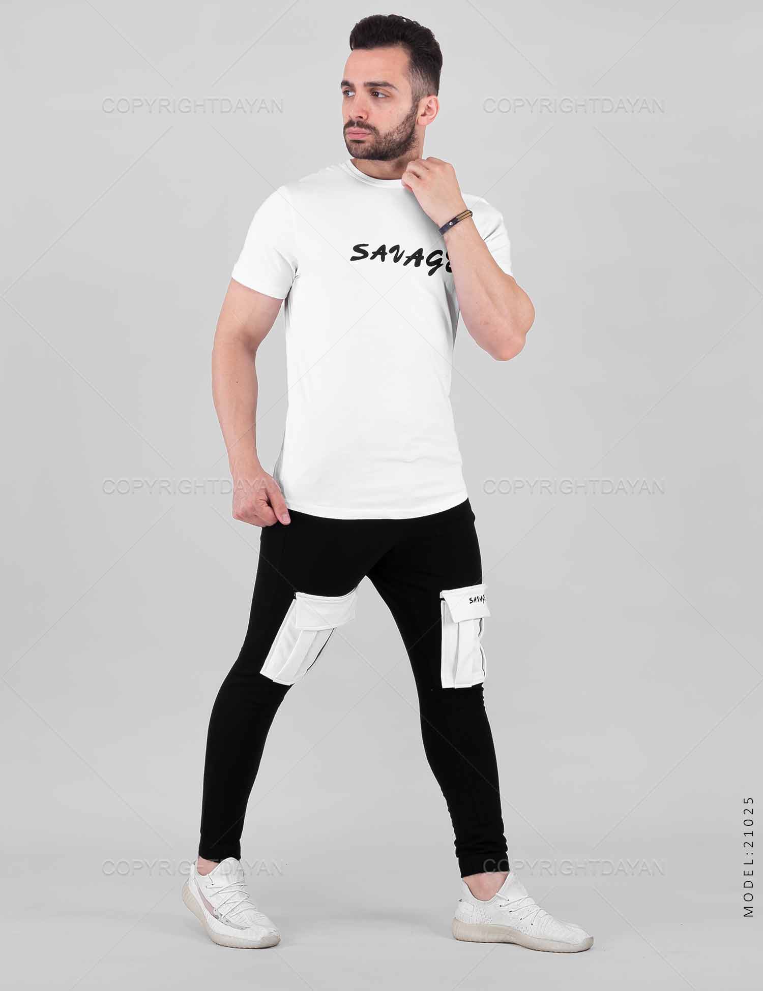 ست تیشرت شلوار مردانه Stark مدل 21025