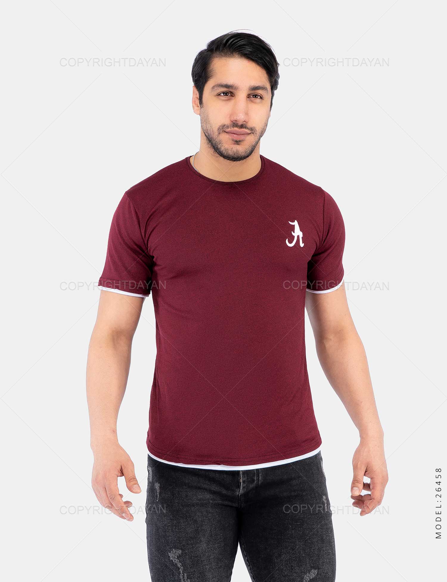 تیشرت مردانه Alvin مدل 26458