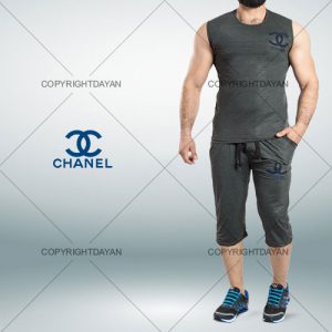 ست رکابی شلوارک Chanel مدل Edward