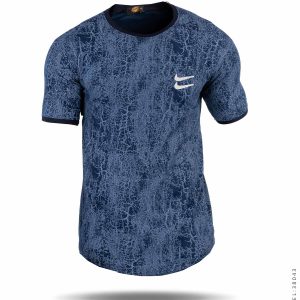 تیشرت مردانه طرحدار یقه گرد Nike مدل 38043