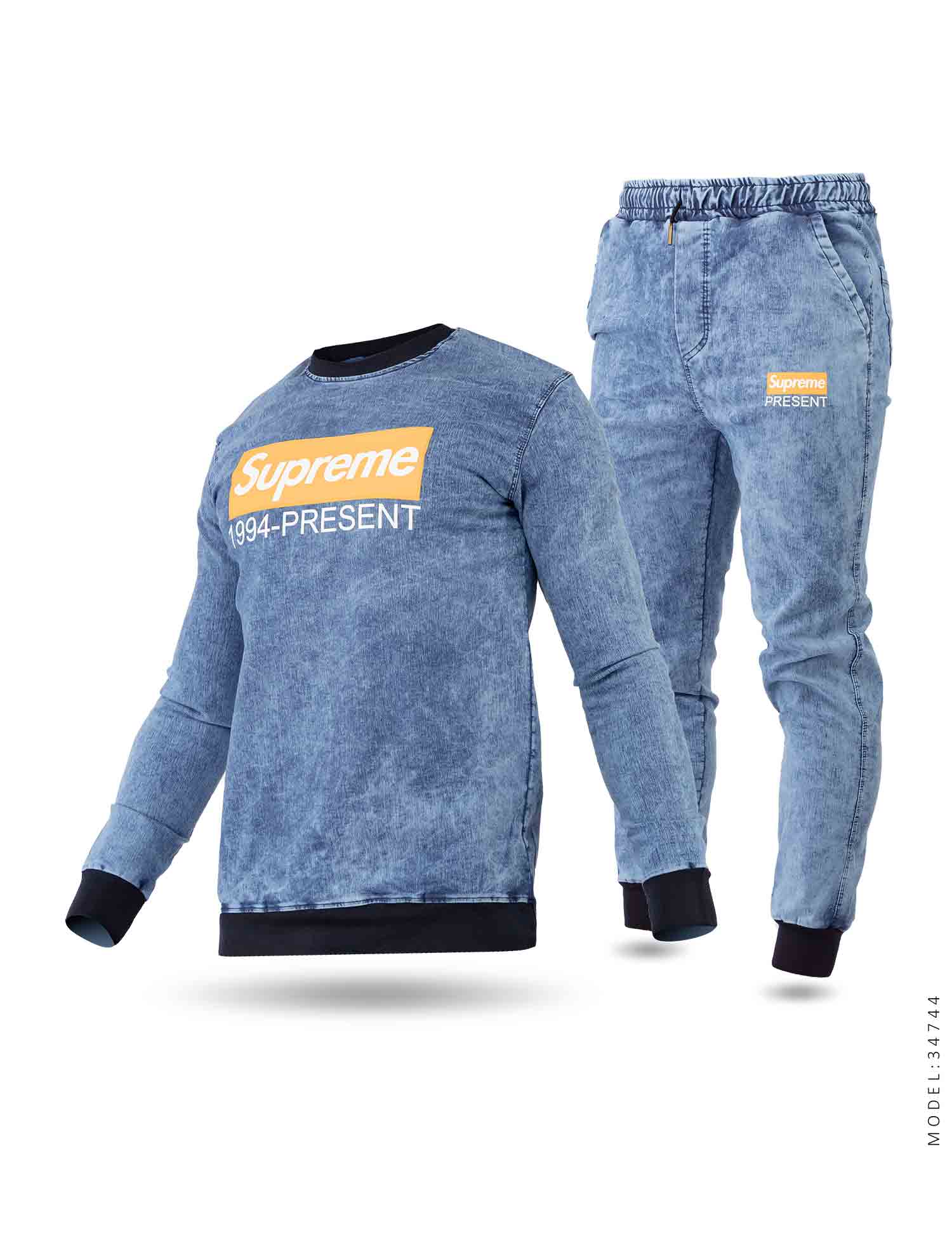 ست بلوز شلوار مردانه Supreme مدل 34744