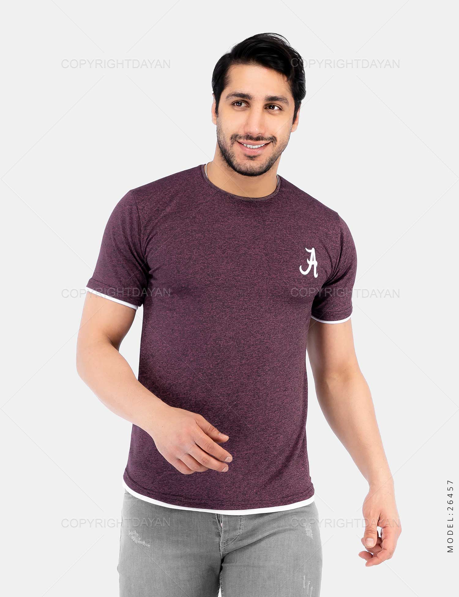 تیشرت مردانه Alvin مدل 26457