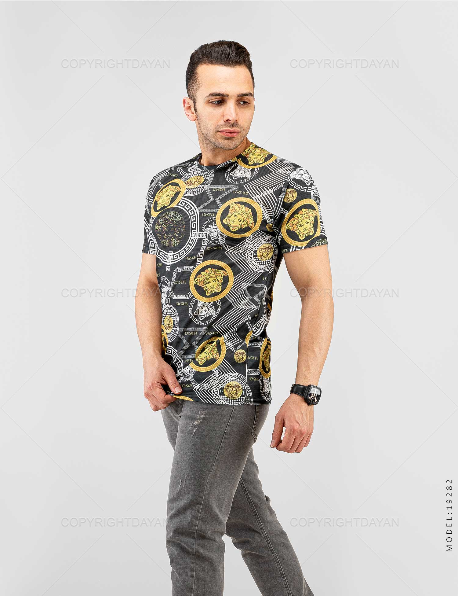 تیشرت مردانه Versace مدل 19282