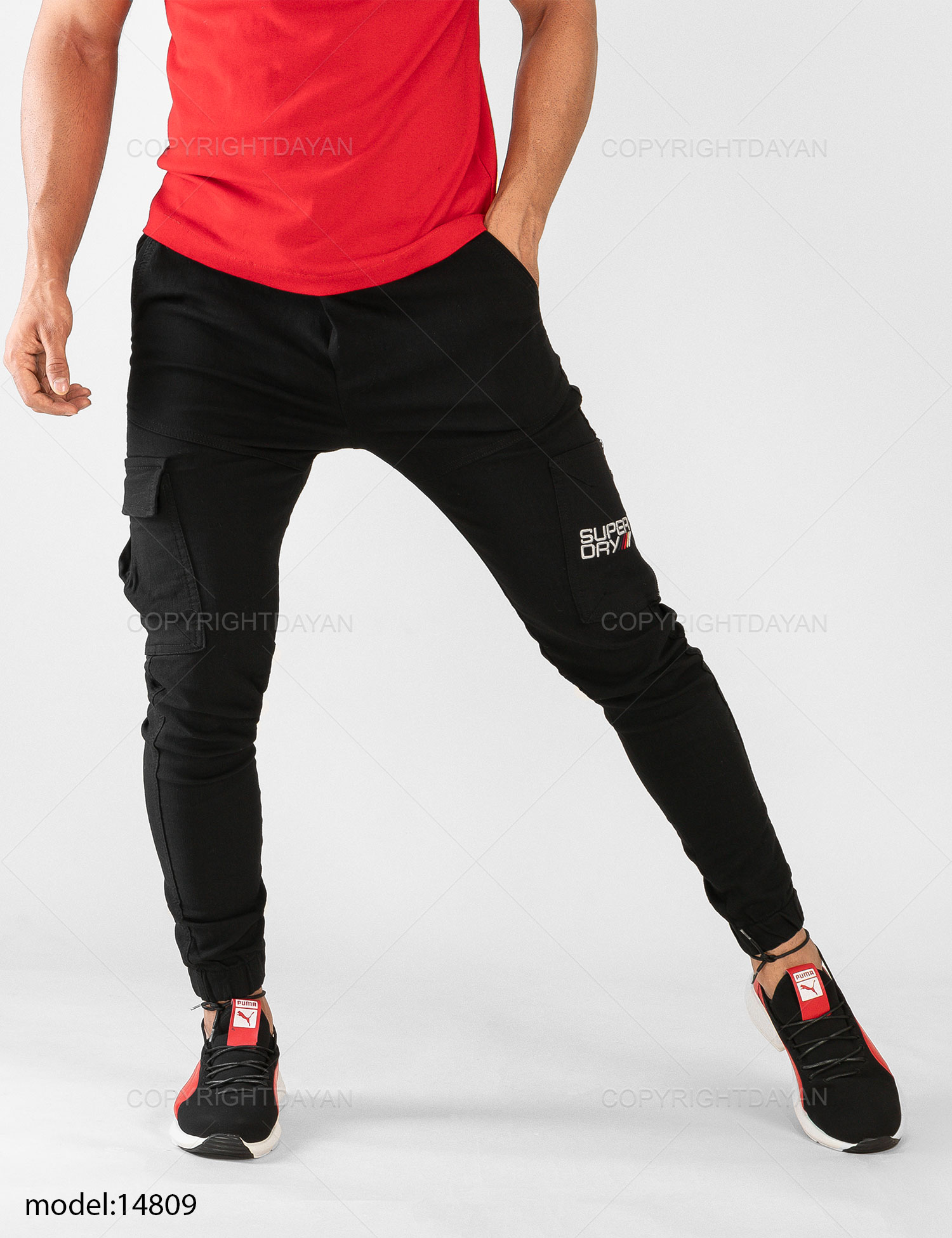 شلوار اسلش مردانه Superdry مدل 14809