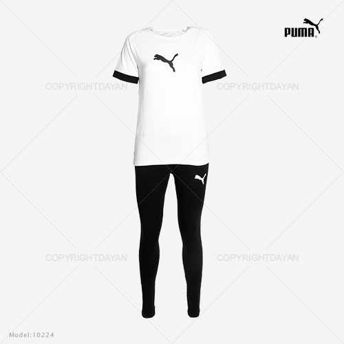 ست تیشرت شلوار زنانه Puma مدل 10224