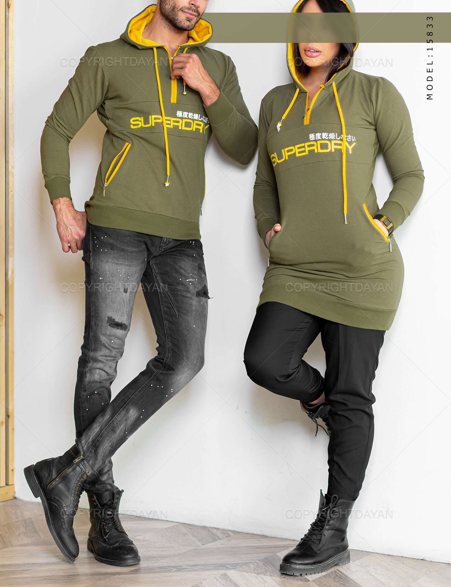 ست دونفره سویشرت Superdry مدل 15833