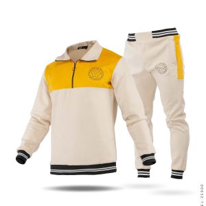 ست سویشرت نیم زیپ شلوار اسپرت Versace مدل 35900