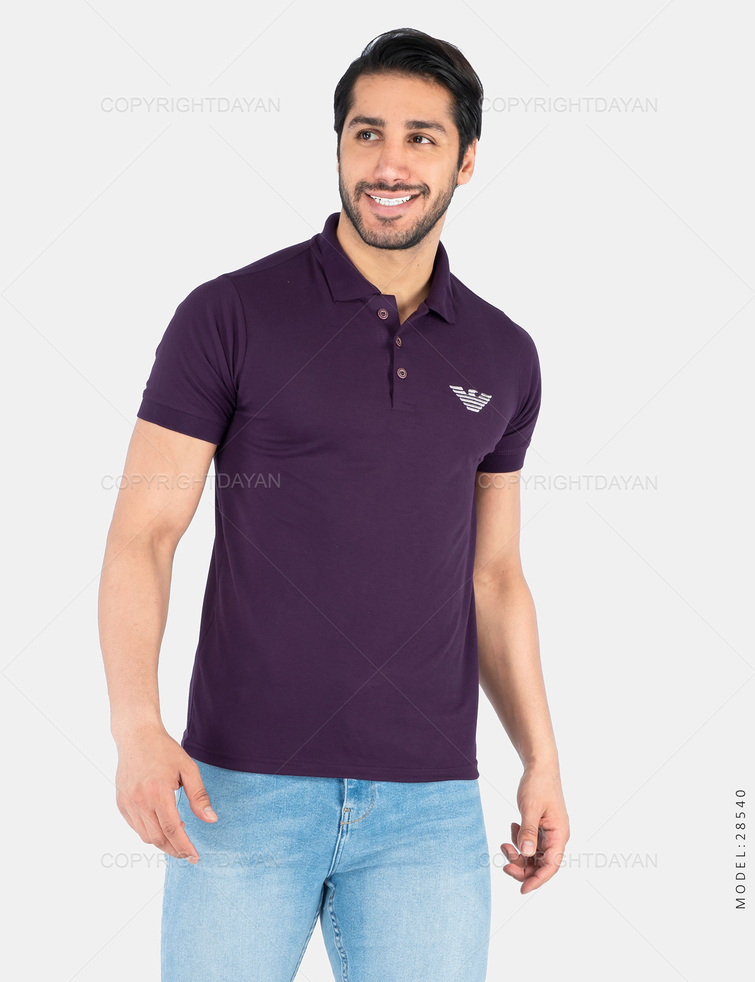 پولوشرت مردانه Emporio Armani مدل 28540