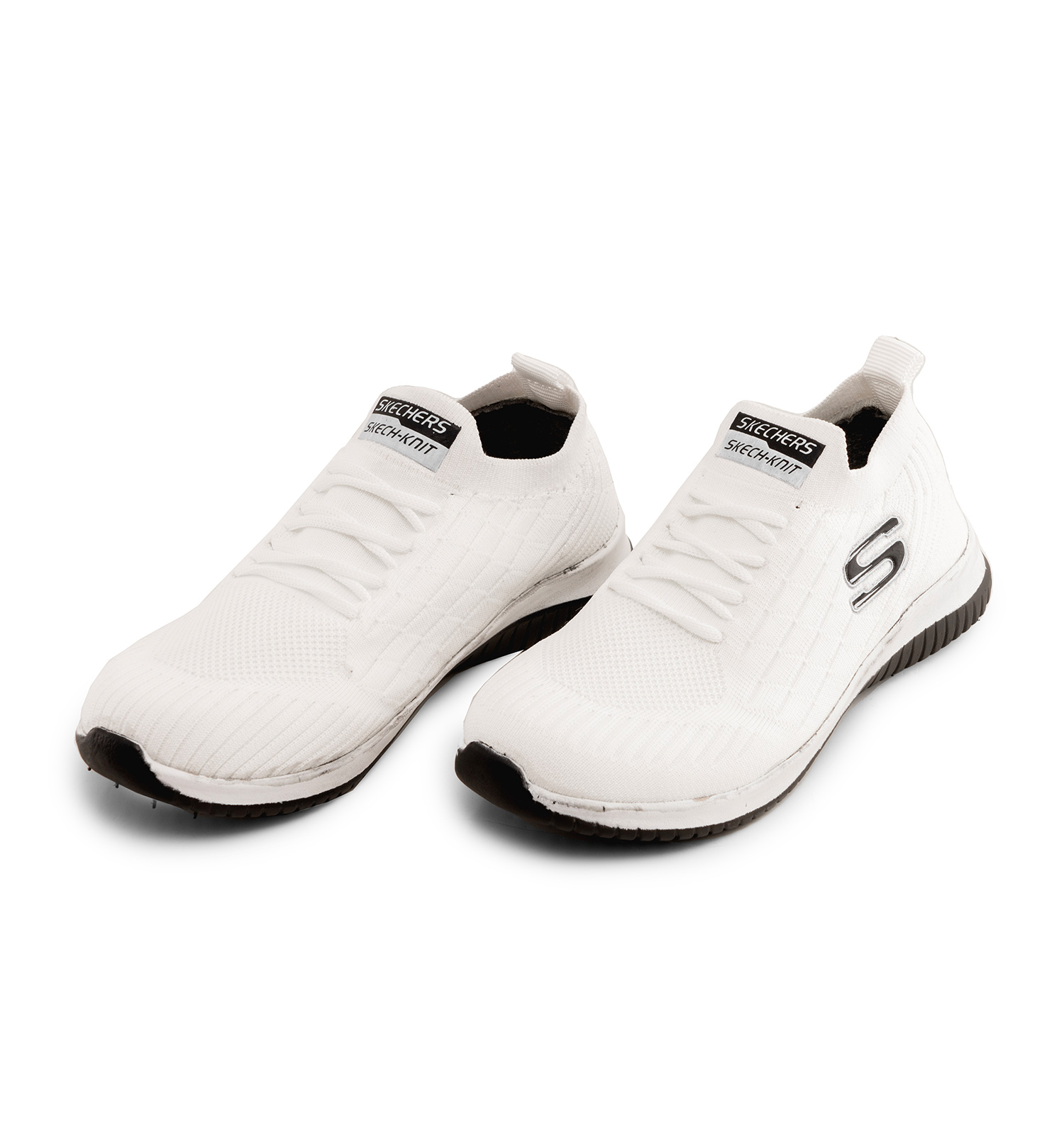کفش اسپرت Skechers زنانه سفید بندی مدل 45559