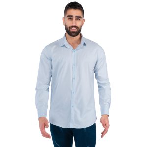 پیراهن اسپرت مردانه آستین بلند ساده مدل 42453