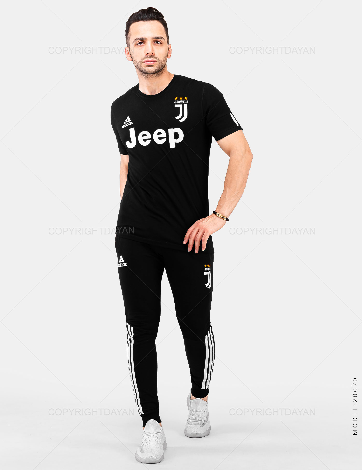 ست تیشرت شلوار مردانه Juventus مدل 20070