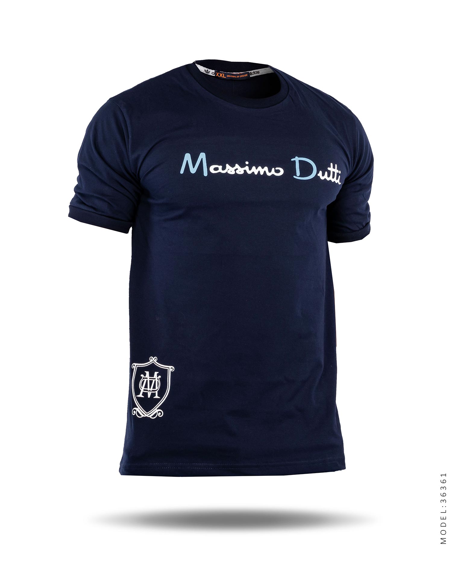 تیشرت یقه گرد مردانه Massimo Dutti مدل 36361