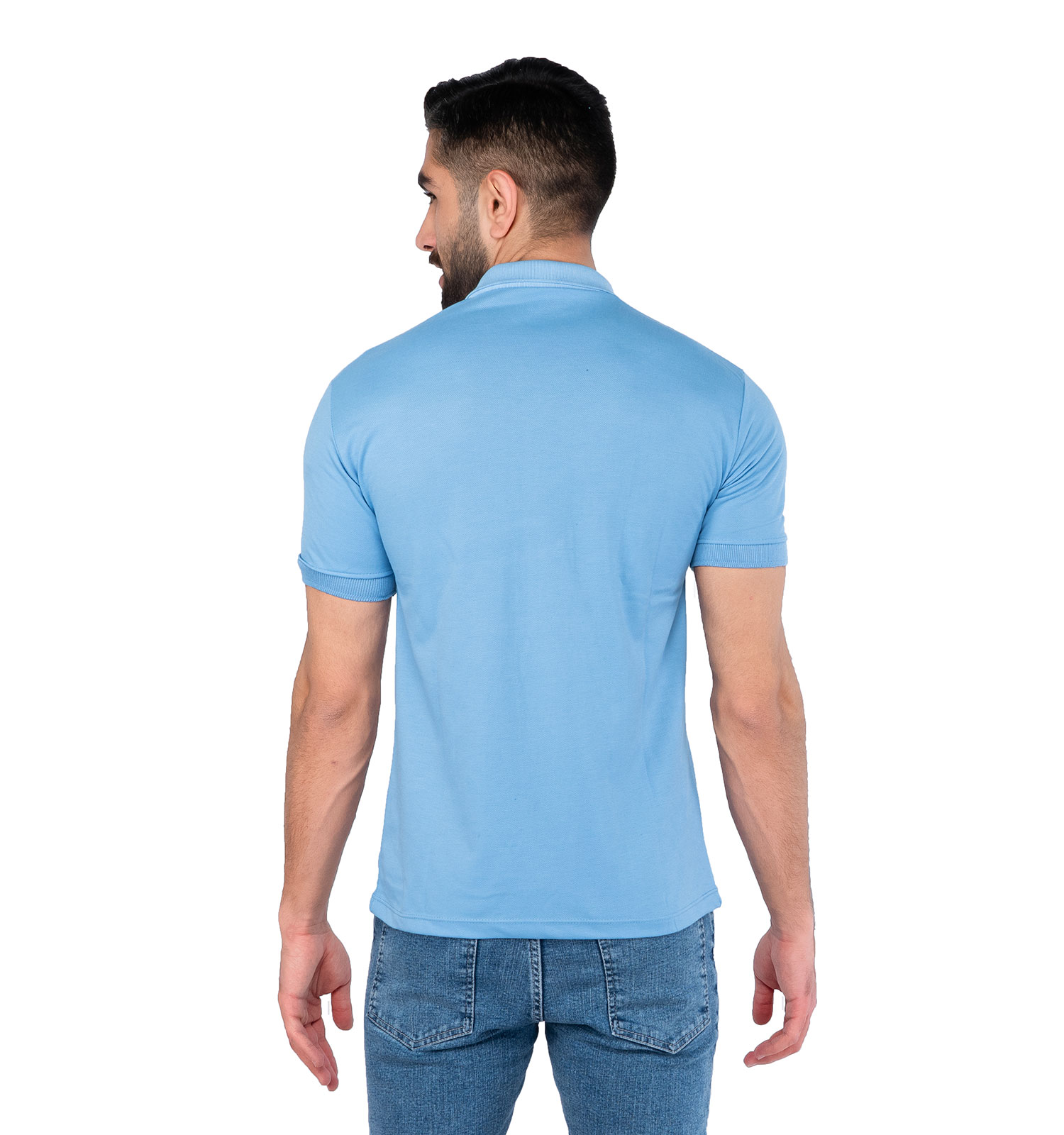تیشرت Polo مردانه یقه دار ساده مدل 44620