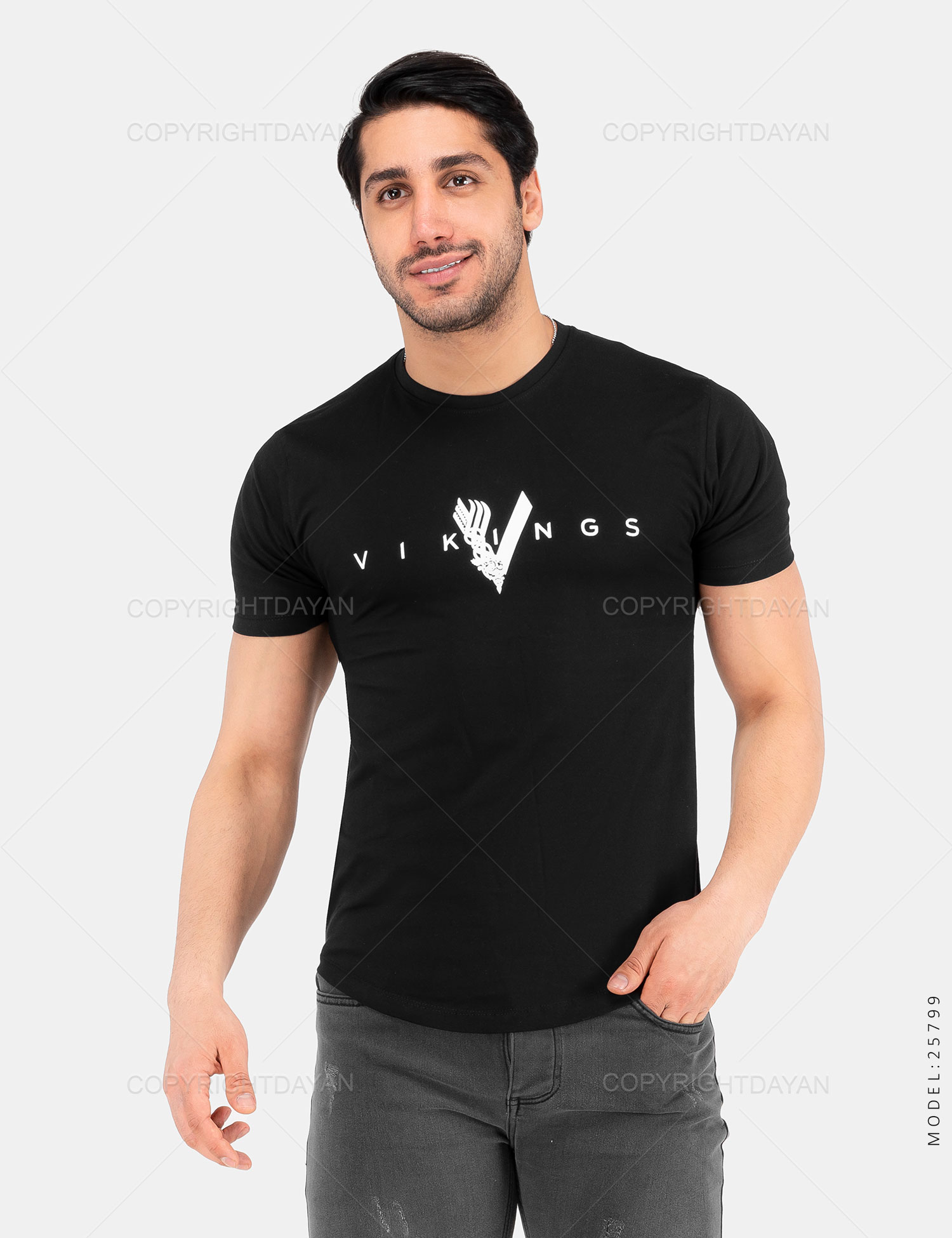تیشرت مردانه Carlo مدل 25799
