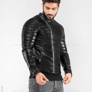کاپشن چرمی مردانه Karen مدل 15143