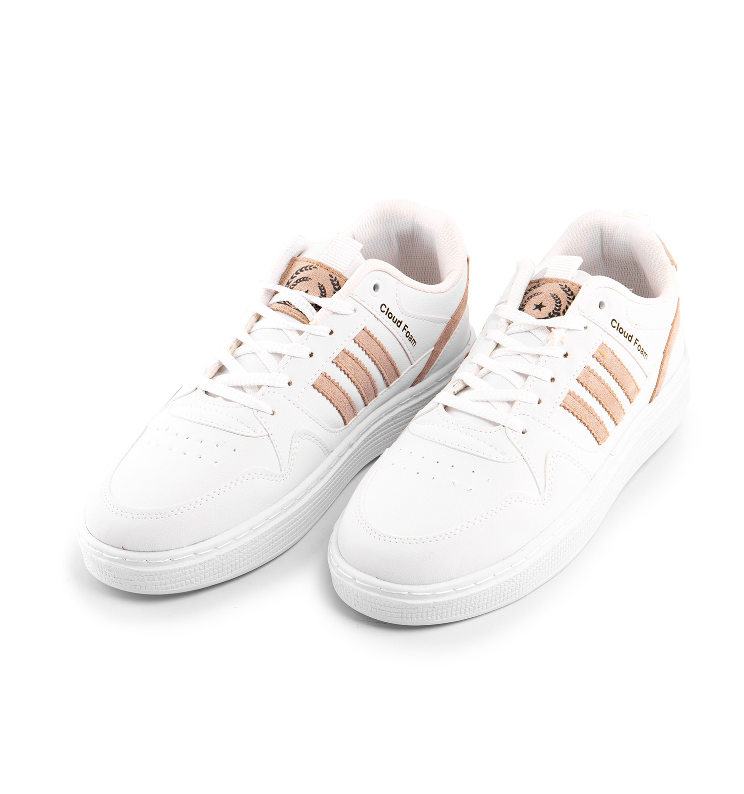 کفش اسپرت Adidas مردانه سفید بندی مدل 43325