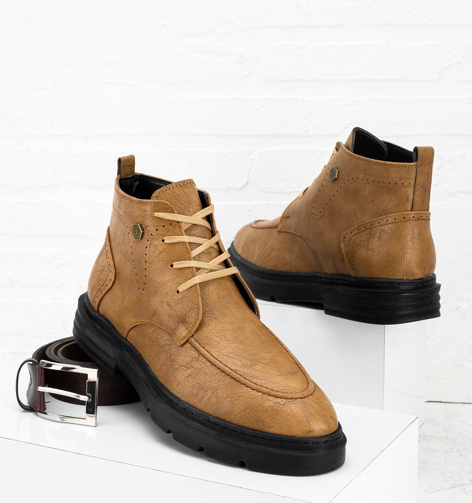 نیم بوت مردانه Philipp Plein مدل 23656